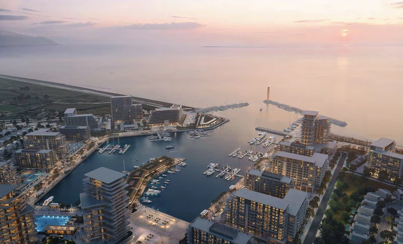 Marina at sunrise