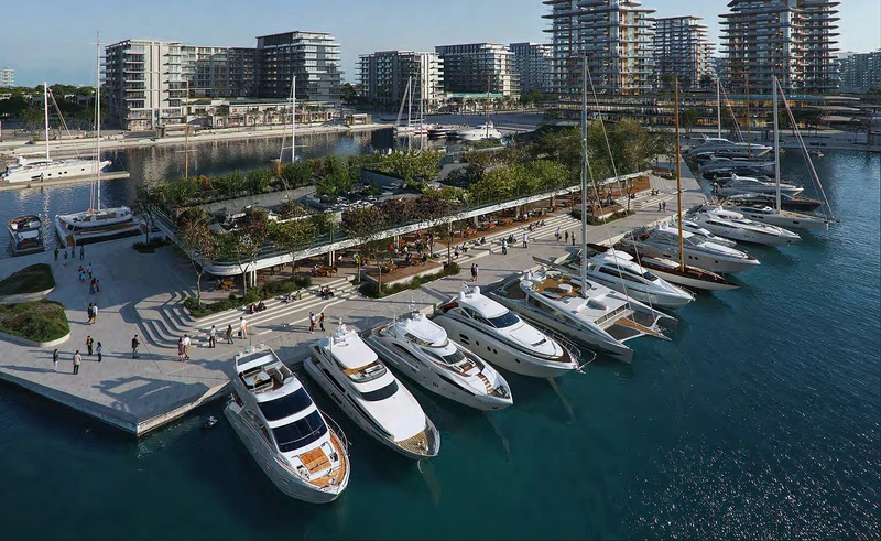 The marina garden