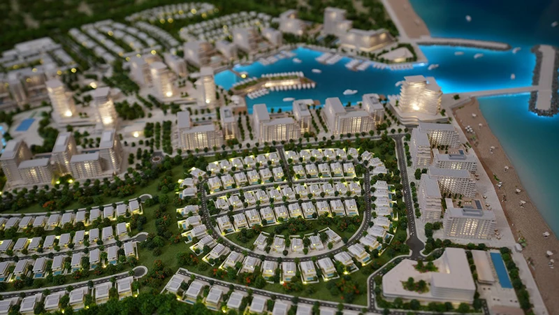 Across the coastal neighbourhood
