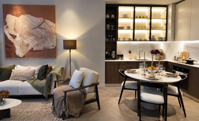 The living room